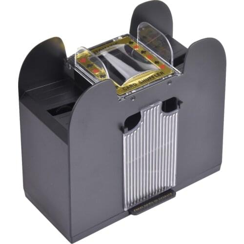 Shuffling Machine 6 Deck Automatic Card Shuffler Shuffling Machine Casino Robot Card Shuffler For Board Game Poker Playing Card