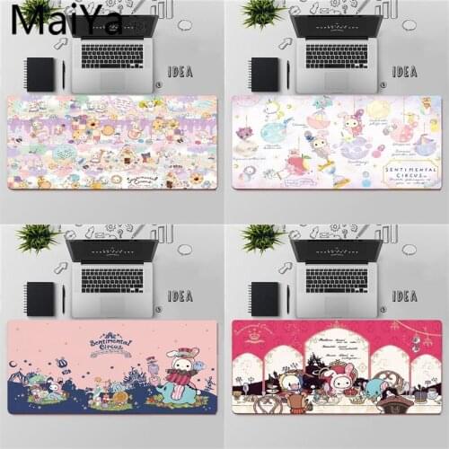 Maiya Top Quality Cute Sentimental Circus Comfort Mouse Mat Gaming Mousepad Free Shipping Large Mouse Pad Keyboards Mat