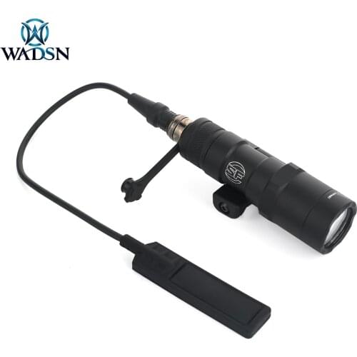 WADSN Tactical M300B M340B Scout Light Pro 220 Lumens Hunting Rifle M300 Flashlight Weapon Light Fit Keymod M-LOK Picatinny