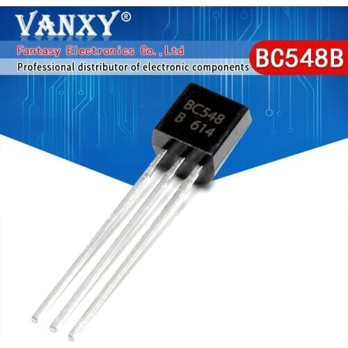 100PCS BC548B TO-92 BC548 TO92 548B new triode transistor