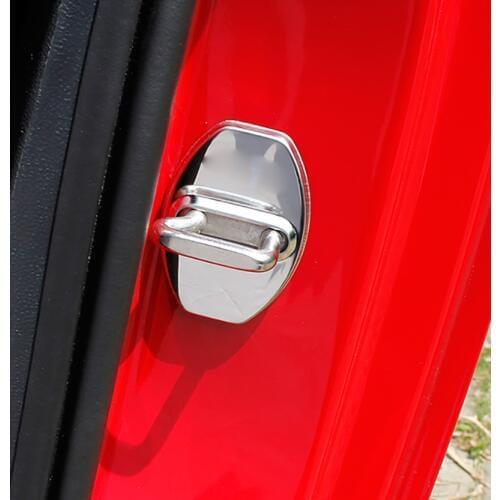 2pcs for Volkswagen Beetle 2012-2018 Door lock buckle Protective cover Stainless steel