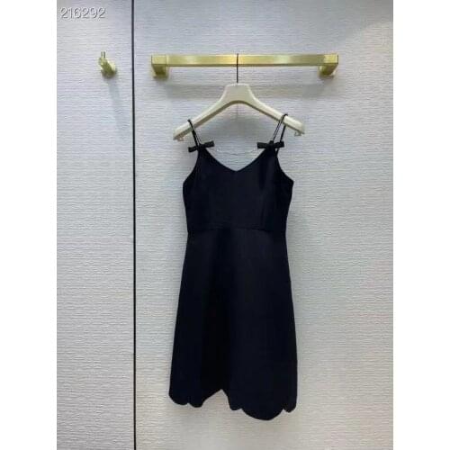 2021 New Summer Mini Black Sexy Dress Women Spaghetti Strap Diamonds V-Neck Sleeveless Runway Evening Party Dress Vestidos
