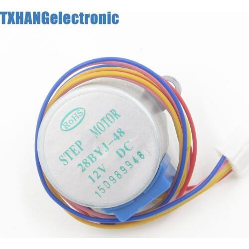 28BYJ-48 Valve Gear Stepper Motor DC 12V 4 Phase Step Motor Reduction