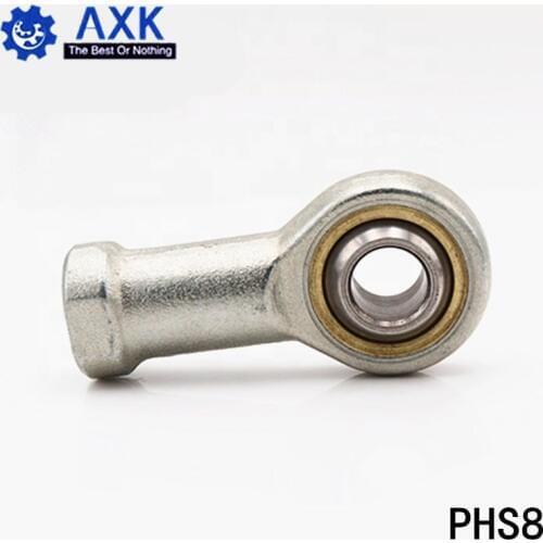 4pcs Free shipping PHS8 8mm right hand Inlaid line rod ends with female thread Spherical plain bearing