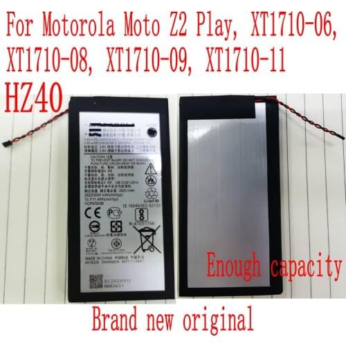 High Quality 2820mAh HZ40 Battery For Motorola Moto Z2 Play, XT1710-06, XT1710-08, XT1710-09, XT1710-11 Cell Phone