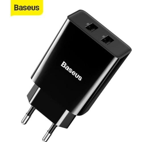 Baseus Dual USB Charger 2A USB PD Charger Mini Portable Travel Phone Charger For iP For Huawei For Xiaomi