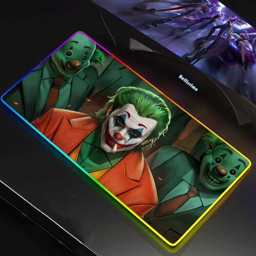 RGB Large Gaming Mouse Joker Pad Mousepad Non-slip Rubber Desk Mat 90X30cm XXL Computer Pad PC Keyboard Pad Laptop Notebook Pad