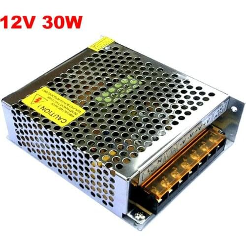 Ac-dc dc12v driver led 30w led power supply 12V 30w led driver 30w,Aluminum AC110V 220V to 12V light transformer for led light