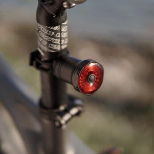 Two Type Smart Induction Brake Light Daily Waterproof Multiple Lighting Modes Bicycle Rear Light Rechargeable Riding Light