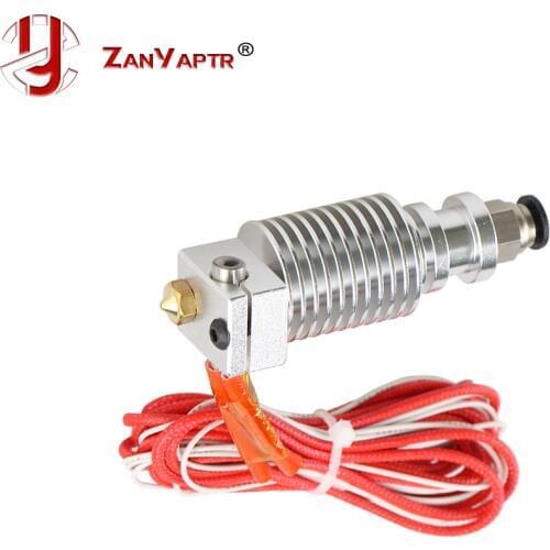 Extruder 3D V6 3D Print J-head hotend for 1.75mm/3mm Direct Filament Wade Extruder 0.2/0.3/0.4/0.5mm Nozzle long distance