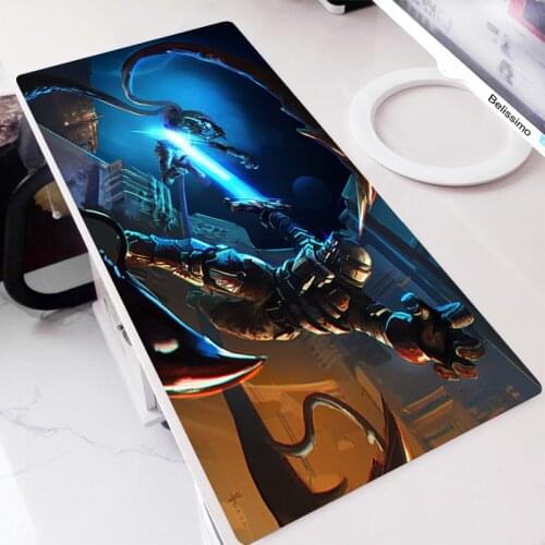Mouse Pad Pc Mouse Gamer Computer Gaming Kawaii Mausepad Table Pads Keyboard Mat Extended Anime Carpet Desk Cool Dead Space Pads