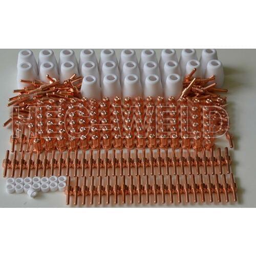 2020 New PT-31 LG-40 Plasma Cutter Cutting Torch Consumables Extended KIT Cutting Knife Accessories Affordable Package 250PK