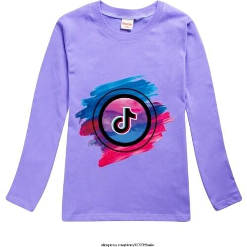 Tik Tok Kids New Children Short Sleeve T-Shirts Kids Boy Girl Tee Boys Tops Kids Boys Tik Tok Cartoon Clothes