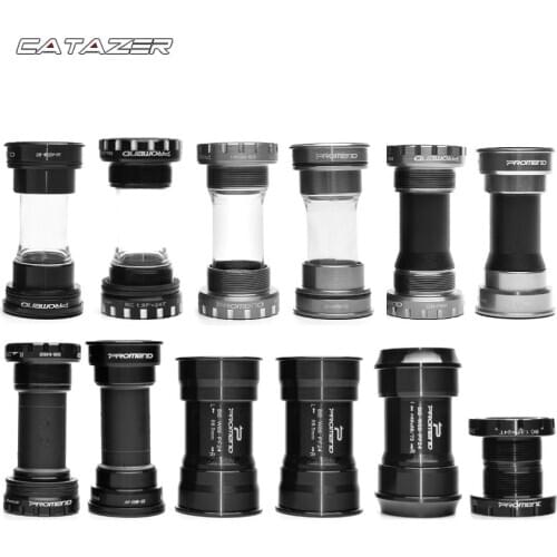 Mountain Bike Road Bike Axis Threaded Press-in Ceramic Bearing Bottom Bicycle Hollow Crank BB Bottom Bracket