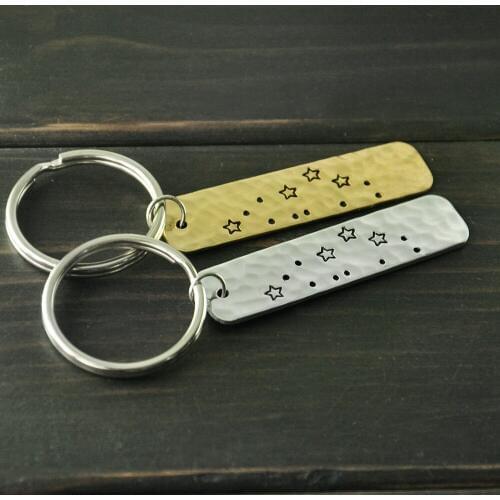 Personalized Capricornus Constellation keychain,Capri Sign Birthday Gift,Horoscope Pendant,Astrology Jewelry,Zodiac keychain