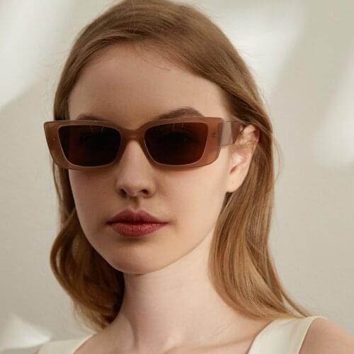 Fashion Thick Frame Rectangle Sunglasses Women 2021 Brand Design Shades Eyewear Leopard Rectangular Men Sun Glasses UV400 Oculos