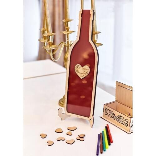 Wedding GuestBook, GuestBook, Guest Book , Wedding Guest Book Alternative, Unique Wedding Book, Drop Box Guest Book