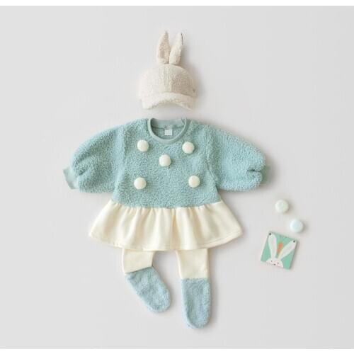 Warm newborn baby girls pantyhose thick terry design infant kids tights for girls stocking children trousers toddler meias 0-24m