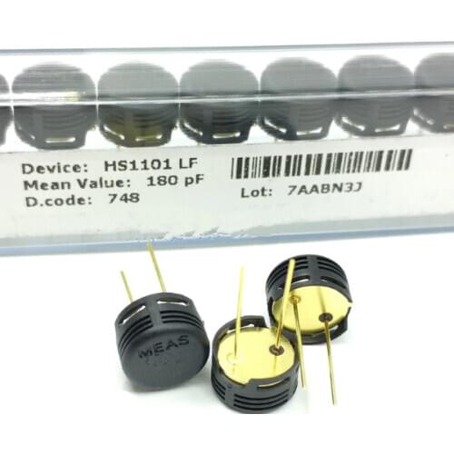 10pcs/Lot HS1101 humidity sensor HS1101LF DIP2 capacitive/humidity capacitor New original
