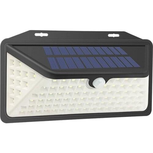 102 LED Outdoor Solar Lamp For Garden Decoration Wall Light Motion Sensor Waterproof Lamp Garden Street Light Diamond Wall Lamp