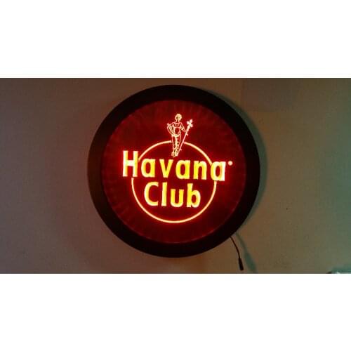 B16 Havana logo RGB led Multi Color wireless control beer bar pub club neon sign Special gift