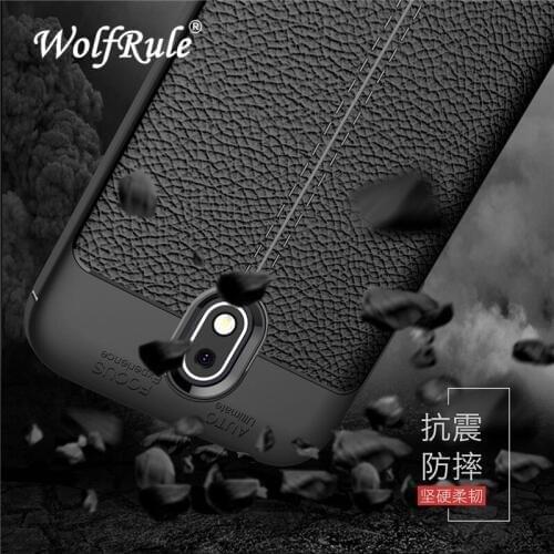 WolfRule sFor Case Nokia 1 Cover Shockproof Luxury Leather TPU Case For Nokia 1 Phone Funda For Nokia1 Shells TA-1047 TA-1060