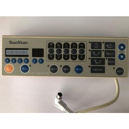 SEWING MACHINE PART SUNSTAR KM250A/250B/350/506/530/640 COMPUTER MACHINE OPERATION PANEL CONTROL BOX BOARD