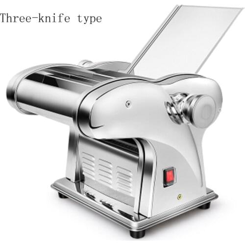 Electric Dough Roller Stainless Steel Dough Sheeter Noodle Pasta Dumpling Maker Machine Roller and Blade Changable