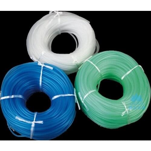 100m 4*6mm Oxygen Pump Silicone Hose Air Bubble Stone Supply Tubing Aquarium Fish Tank Pond Pump Tube Colorful