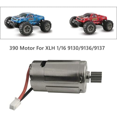 Car 390 Motor With Gear Spare Part For XLH 1/16 9130/9136/9137 Off Road RC Car Accessories RC Parts High Quality