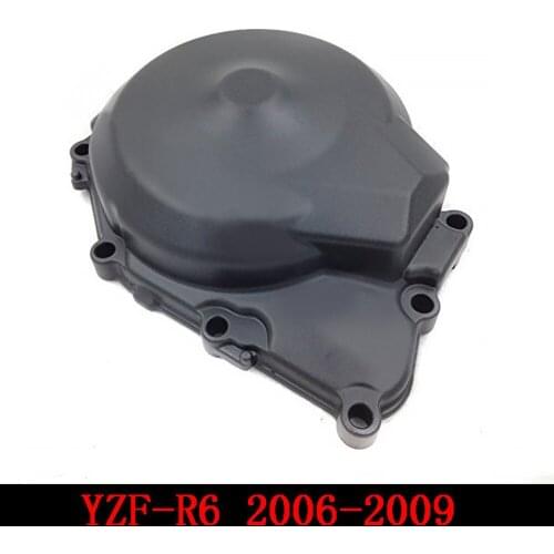 Fit for Yamaha YZFR6 YZF-R6 2006 2007 2008 2009 2010 2011 2012 2013 2014 Motorcycle Engine Stator Cover Black Lefe side