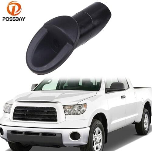 POSSBAY Car Auto Roof Antenna Base for 2007-2013 Toyota Tundra Black Car Aerials Holder Bracket Auto Side Replacement Parts