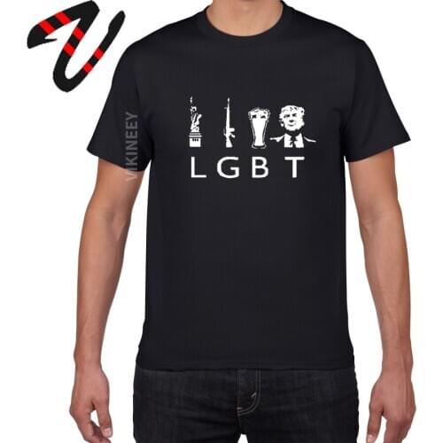 Awesome Tees Liberty Guns Beer Trump vintage T Shirts Men Premium Cotton streetwear Trump vintage T-Shirts cool Shirts Camisa