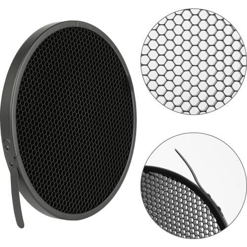10 20 30 40 50 60 degree Honeycomb Grid for 7'' Standard Bowens Mount Reflector Diffuser Lamp Shade Dish Studio Flash Speedlite