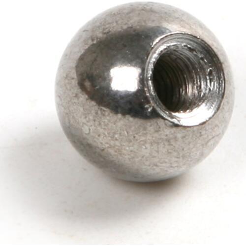 High Quality 1pcs Carbon Steel Silver Tone 10mm M4 Threaded Steel Ball For 3D Printer Magnetic Joints for 3D Printer Mini Tools