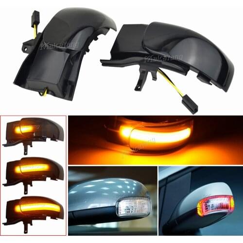 LED Dynamic Turn Signal Light For VW Volkswagen Touran 2003-2010 Rearview Mirror Flowing Blinker Indicator Repeater Lamp