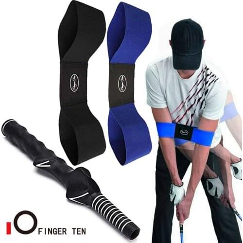 Golf Swing Tranier Grip Left Hand Right Value 2 Pack Rubber Golf Swing Tranier Golf Teaching Training Aid Tool Finger Ten
