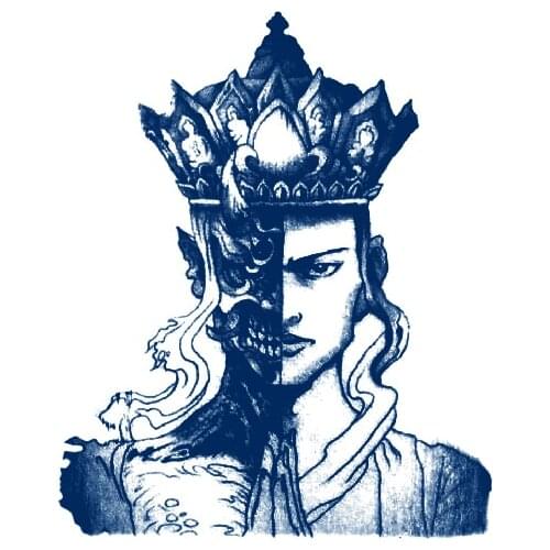 Tiger/compass/sailboat/Yin Yang Monk/Flower/eagle Lasts 15 Days Waterproof Temporary Tattoos Men Flash Tatoo Fake Tattoo Sticker