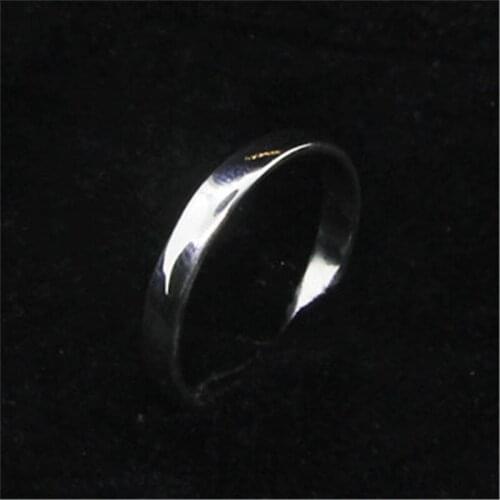 Size 6-10 Dropship 925 Sterling Silver Ring Newest Lady Girls S925 Fashion Round Circle Band Ring