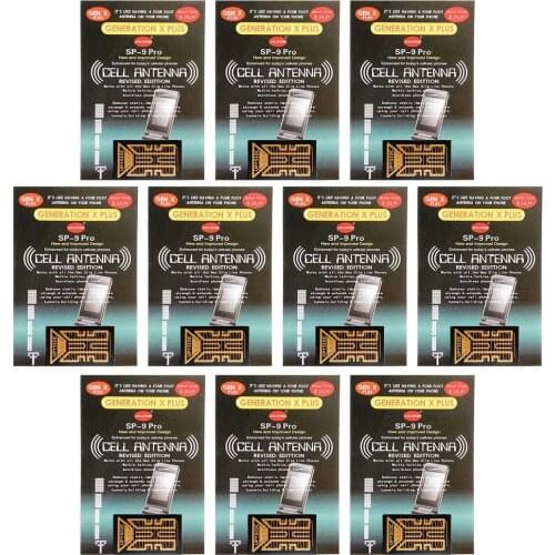 10pcs Outdoor Mobile Phone Signal Enhancement Sticker Mobile Phone Antenna Signal Amplifier Antenna Booster Sticker Camping Tool