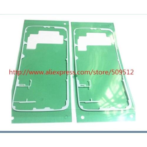 20pcs A quality back cover glass Adhesive Sticker For Samsung Galaxy S8 S6 s7 edge plus note 5 s9 8 battery door glass sticker
