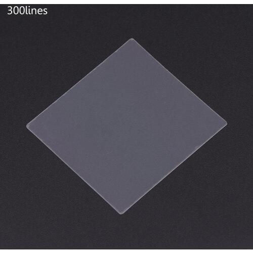 36x38mm Nano Engraving PET Trasmission Diffraction Grating Ultra Precision
