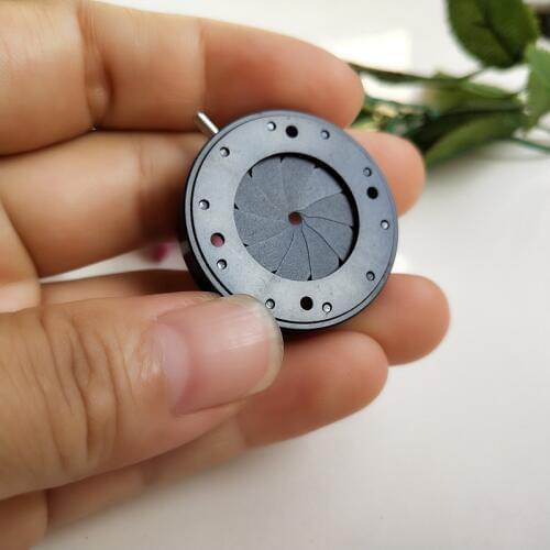 50pcs 1.5-17MM Amplifying Zoom Adjustable Iris Aperture Diaphragm Microscope Digital Camera Telescope with 10 Blades