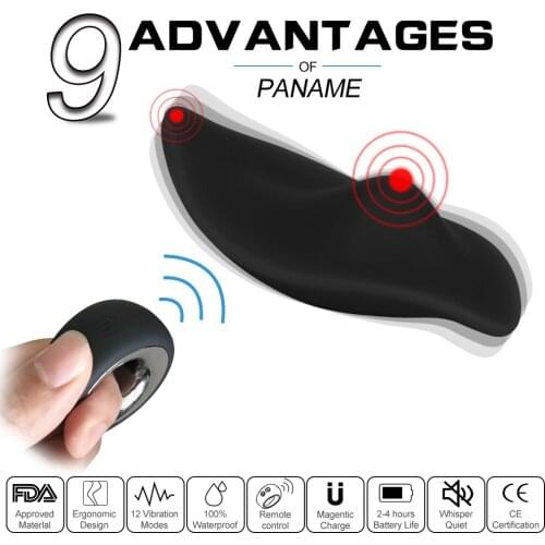 Wireless Remote Panties Vibrator For Couple Adult Sex Toy Portable Clitoral Stimulate Invisible Vibrating Eggs Sex Toy For Women