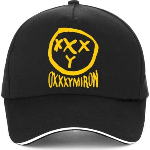 Russia rapper oxxxymiron baseball cap male rapper oxxxymiron Summer Men Dad Hat Fashion Printing Women adjustable Snapback hat