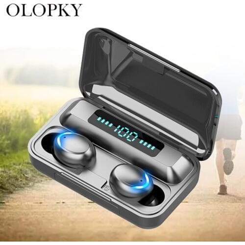 TWS Bluetooth Earphone Wireless Earbuds With Charging Box HIFI In-Ear Waterproof Sport Headset Gaming Earphone For Smart Phone