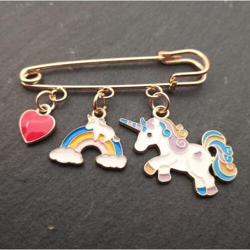 BONIYIXIAO Black Brooches For Clothes