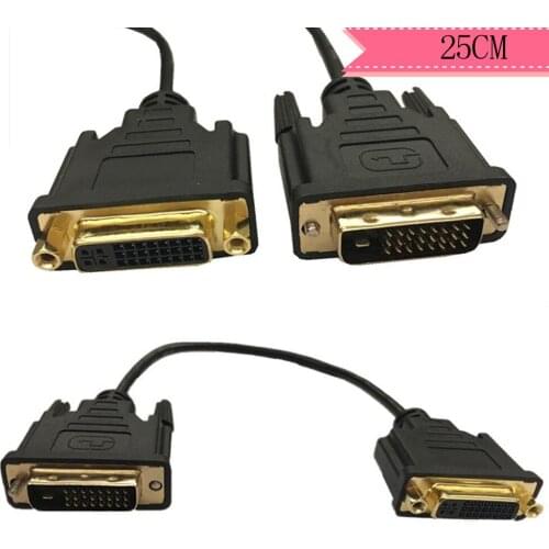 DVI-I Extension Cable - M/F 0.25M
