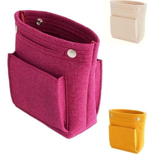 Felt cosmetic bag portable lipstick perfume foundation jewelry storage bag girls Valentine gift bag Cosmetic storage Bag