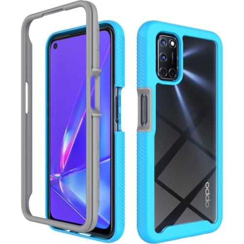 Heavy Duty Protection Fashion Anti-scratch Case for OPPO A12 A 12 A15 A52 A72 A92 A 52 A 52 Clear Back Cover